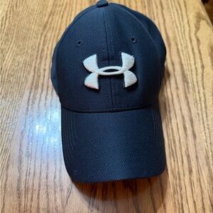 Under Armour Black and White Logo Cap